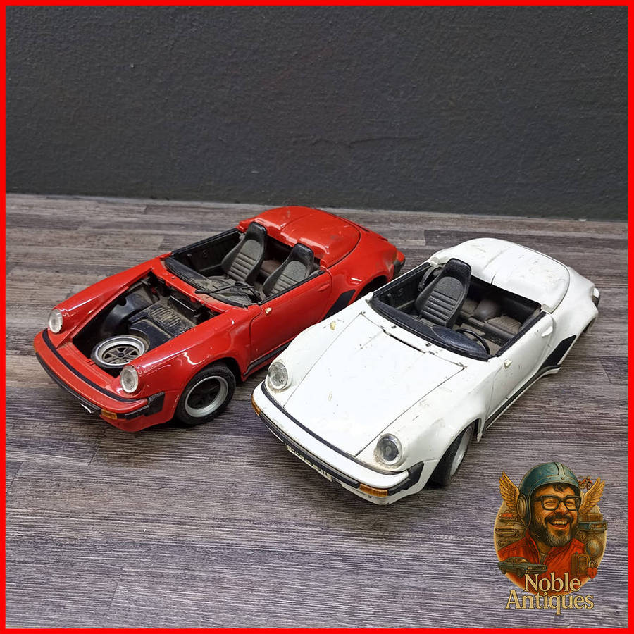 Die Cast 1989 Porsche 911 Speedster Scale 1:18 Parts Models