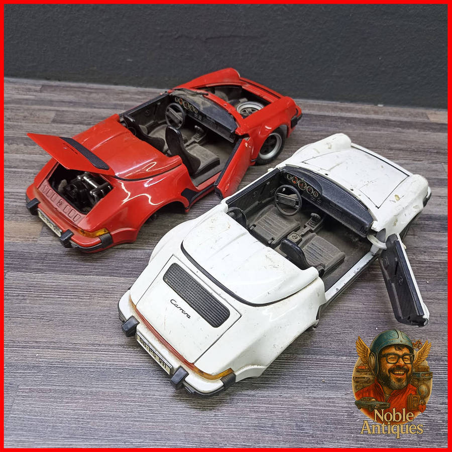 Die Cast 1989 Porsche 911 Speedster Scale 1:18 Parts Models