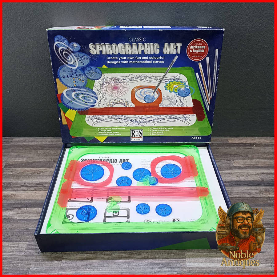 Boxed  Classic Spirographic Art Set by RGS Group