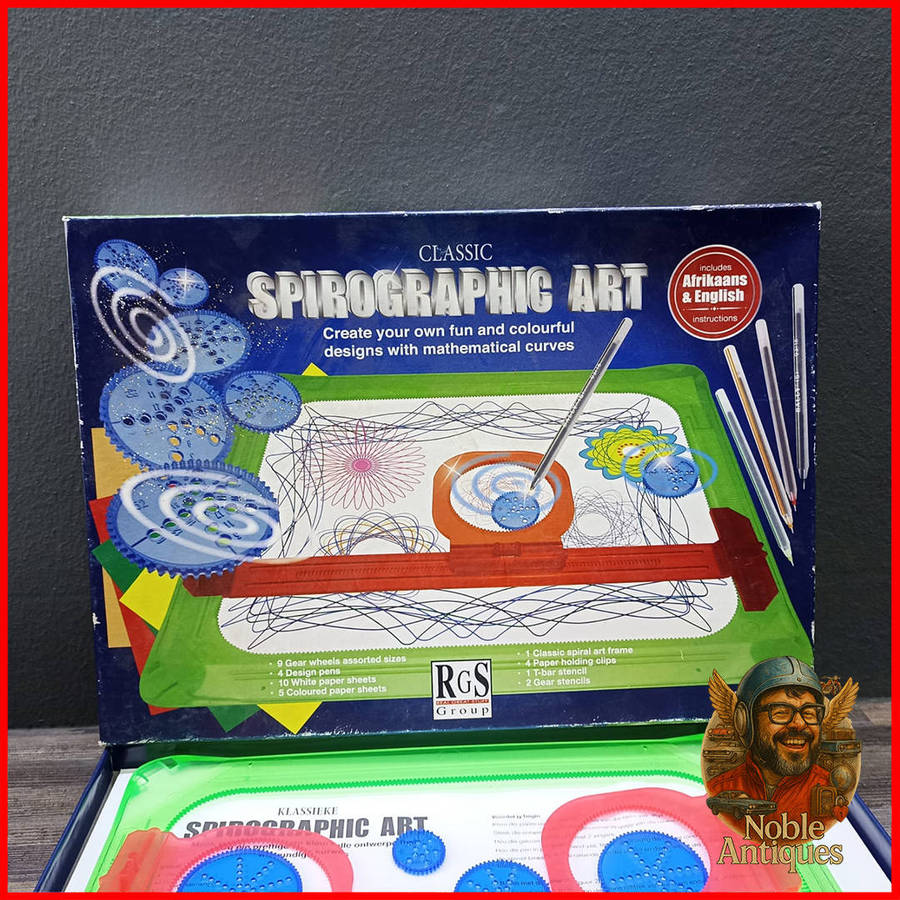Boxed  Classic Spirographic Art Set by RGS Group