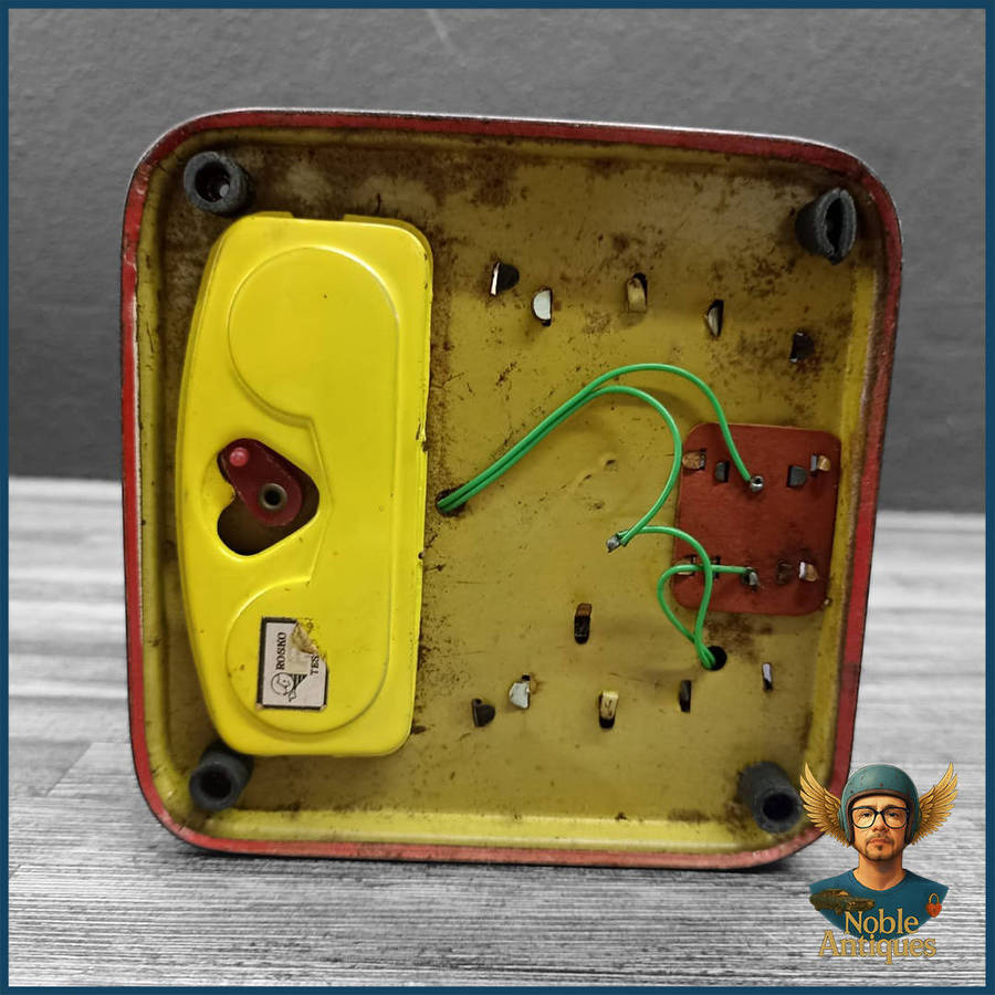 1960s Charley Weaver Bartender battery-operated tin toy Rosko Toys in Japan