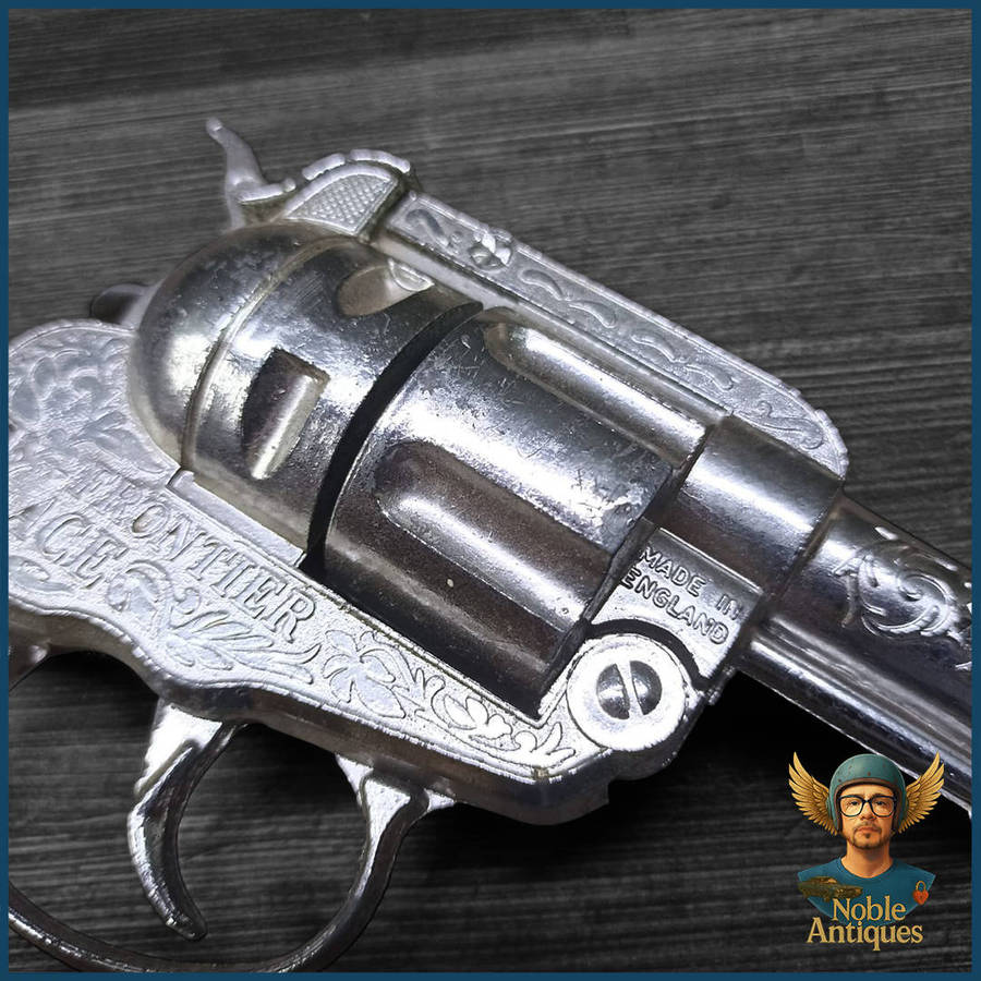 Vintage Die Cast Metal Toy Cap Gun Made in England