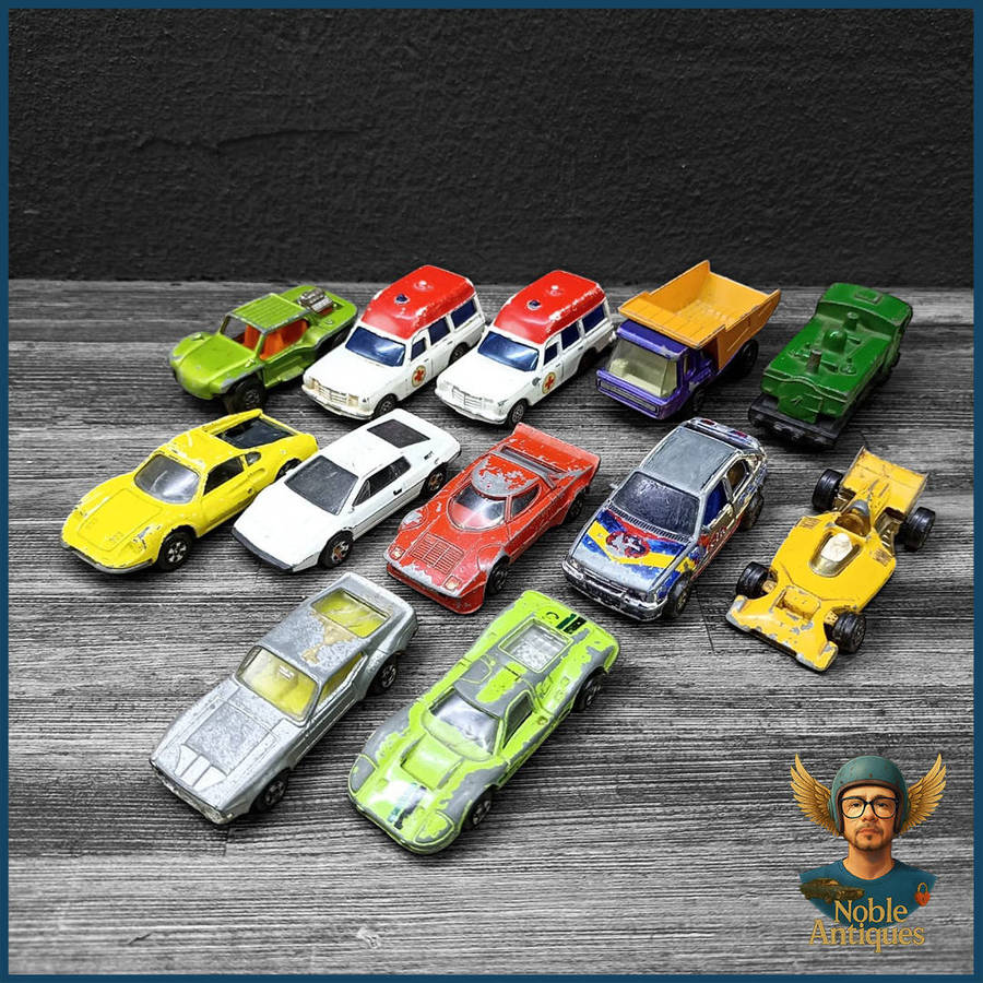 Vintage Die Cast Scale 1:64 Car Collection