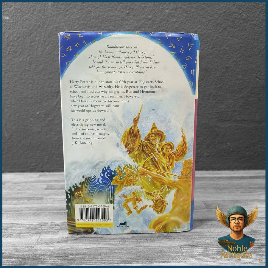 First Edition Hard Cover Harry Potter and the Order of the Phoenix by J.K. Rowling