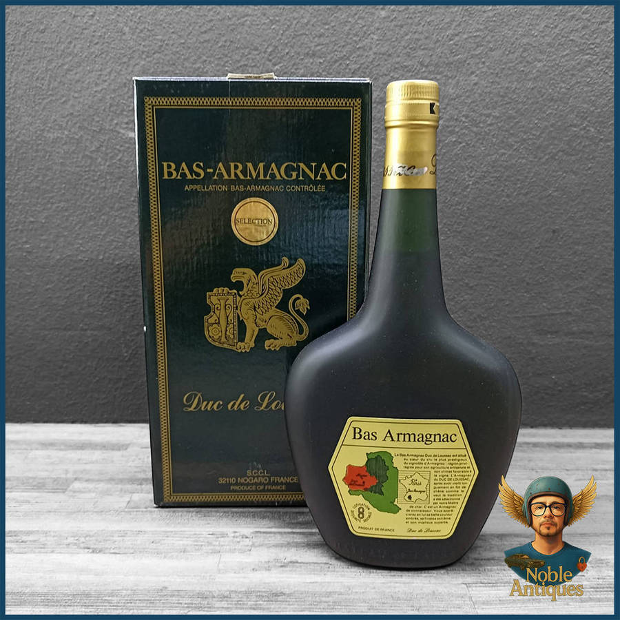 Boxed Sealed Duc de Loussac Bas-Armagnac Cognac Spirits