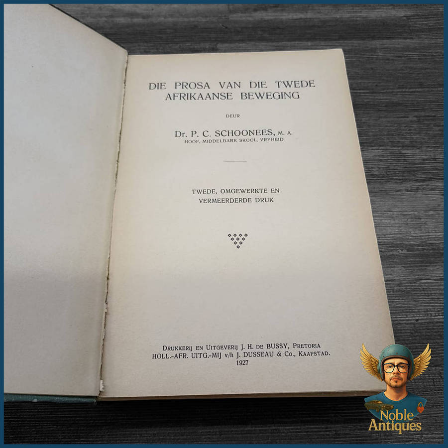 1927 Die Prosa van die Tweede Afrikaanse Beweging