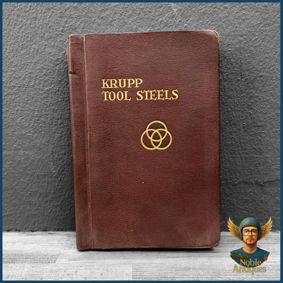 1900s Krupp Tool Steels from Fried. Krupp Aktiengesellschaft in Essen, Germany