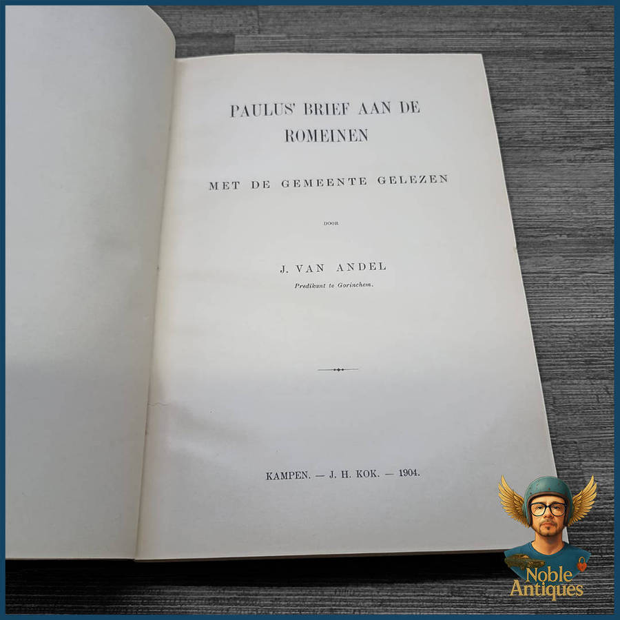 1904 Paulus' Brief aan de Romeinen Met de Gemeente Gelezen