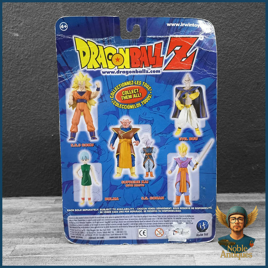 Sealed Original Dragon Ball Z Maijin Buu Saga Evil Buu Figure by Irwin Toy