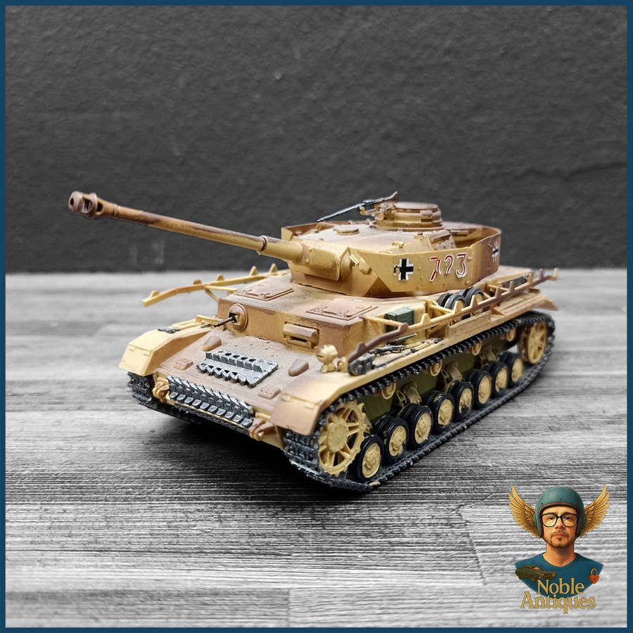 Highly Detailed model of a German Panzerkampfwagen IV (Panzer IV) Tank
