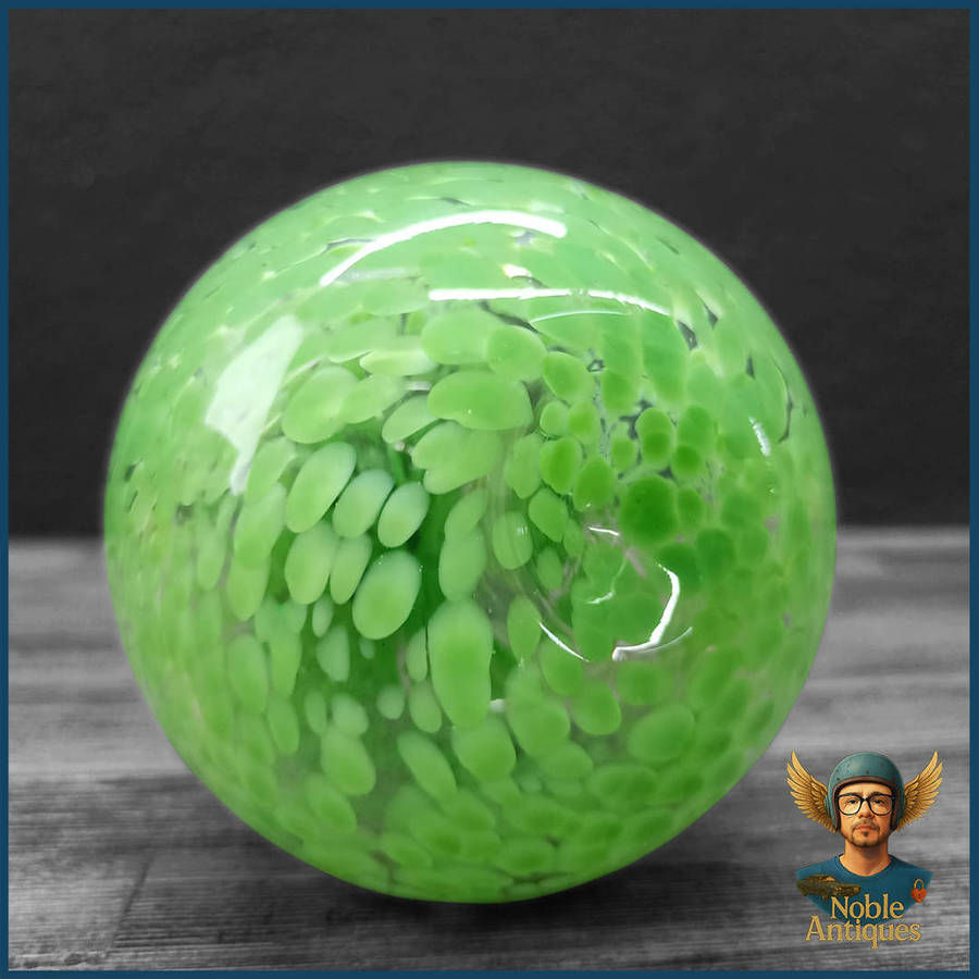 Vintage Hand-Blown Kosta Boda glass apple Paperweight