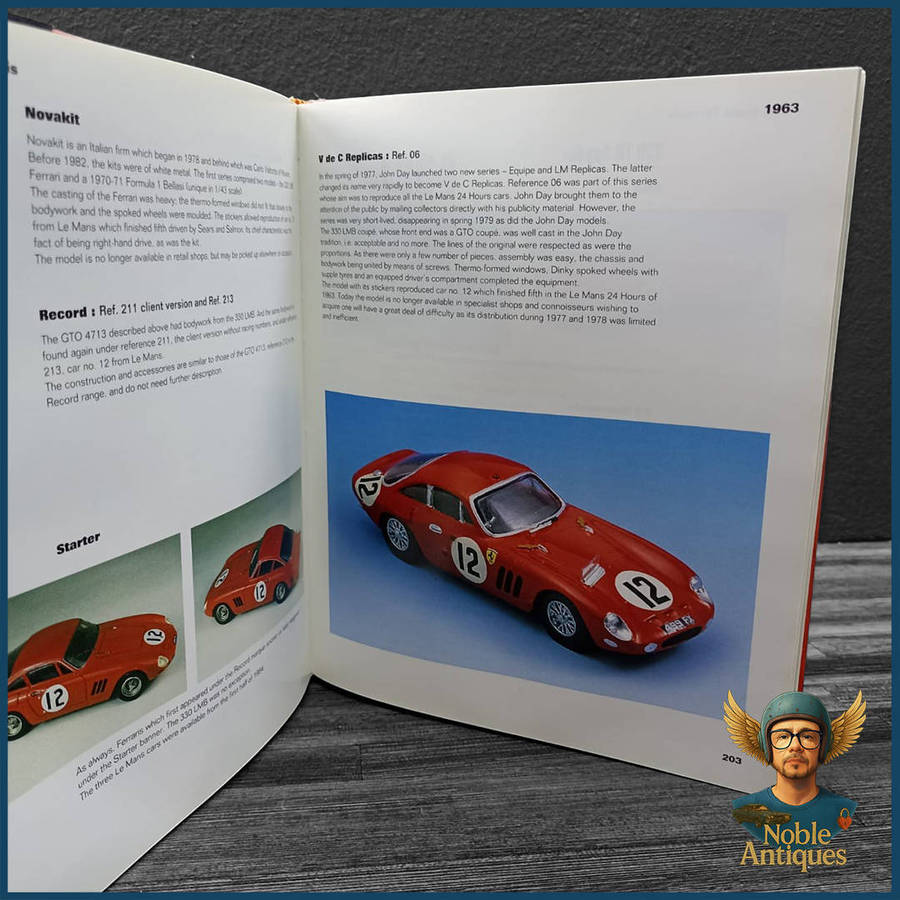 All the World's 1/43 Scale Ferraris: Volume 1, Sport, Prototype, 250GT and GTO Models