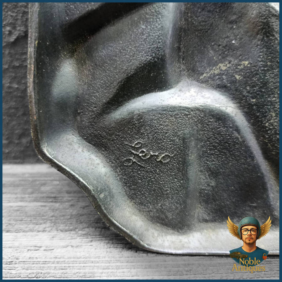 Vintage Copper French Sailor Plaque