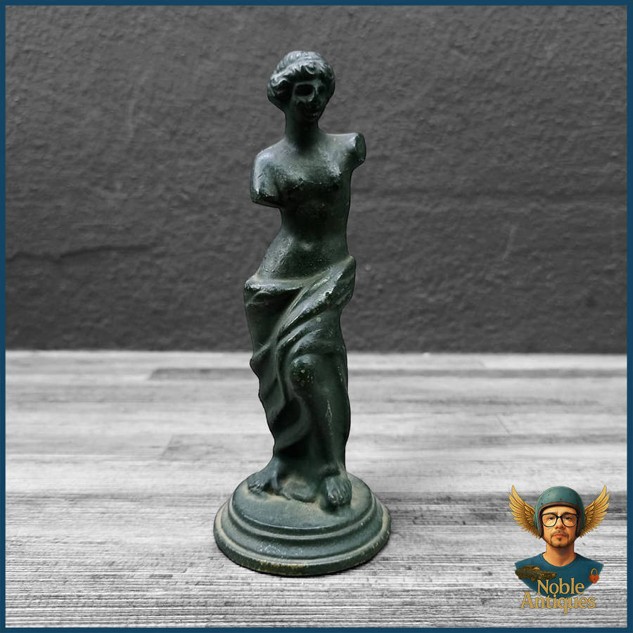 Vintage Bronze Figurine Depicting The Venus De Milo