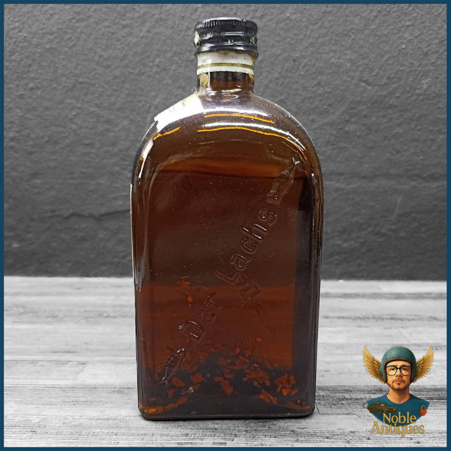 Sealed Der Lachs Original Danziger Goldwasser, a historic German herbal liqueur