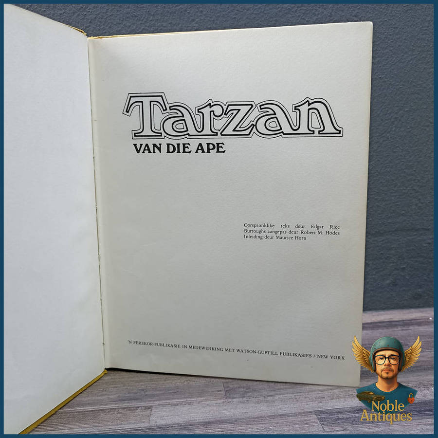1973 First Afrikaans Edition: Tarzan van die Ape