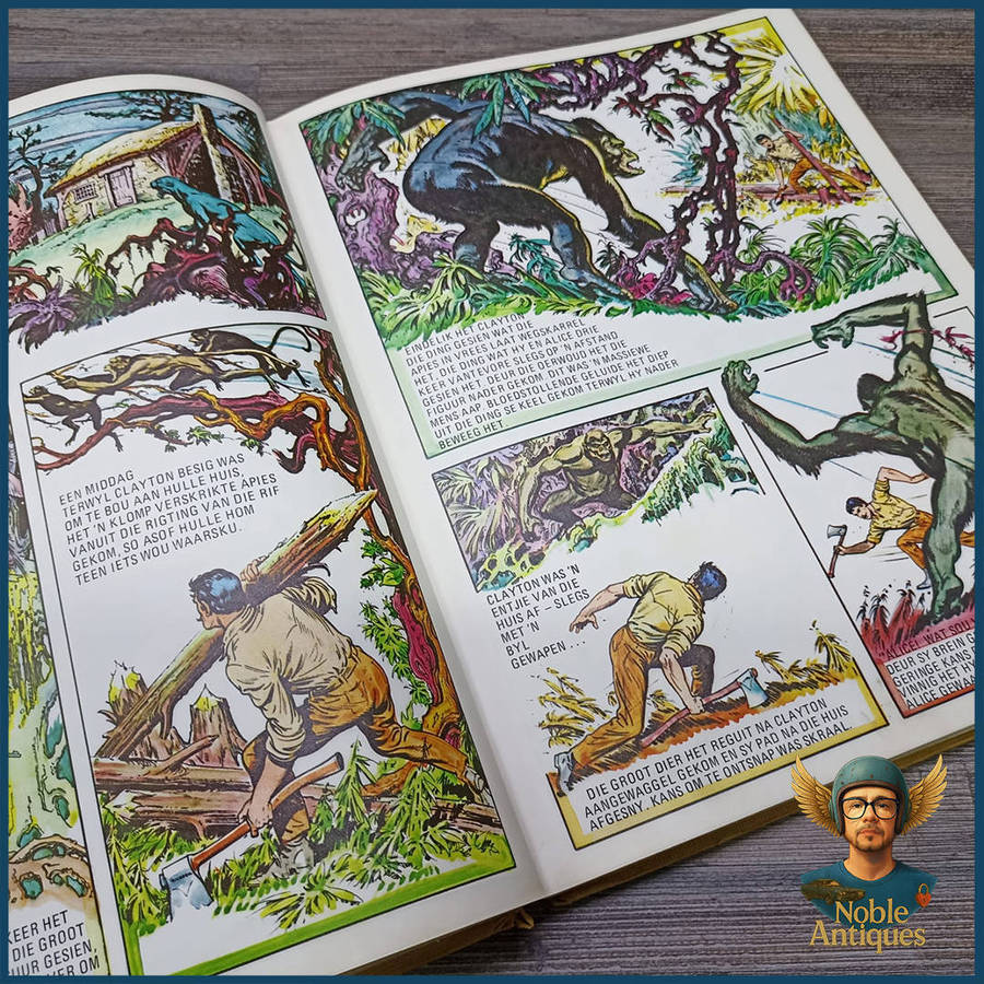 1973 First Afrikaans Edition: Tarzan van die Ape