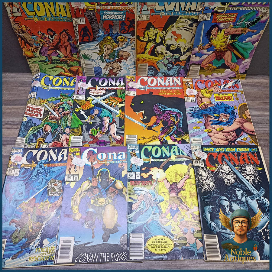 Vintage 1980s's Conan the Barbarian comic books Collection Set 1