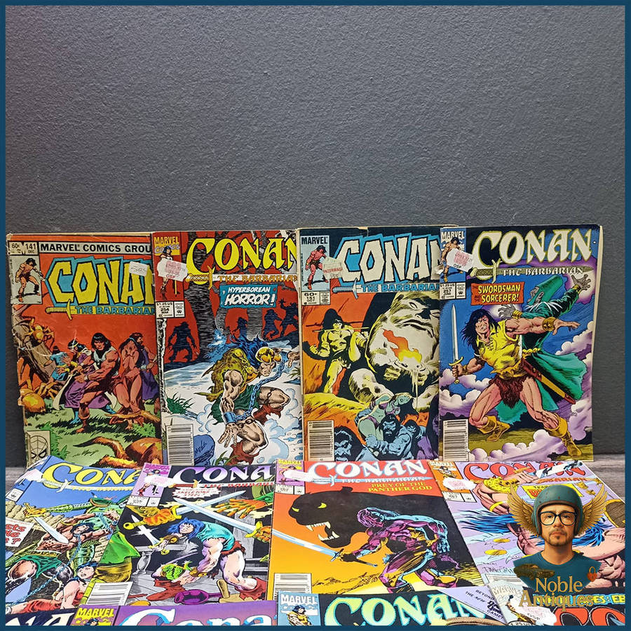 Vintage 1980s's Conan the Barbarian comic books Collection Set 1