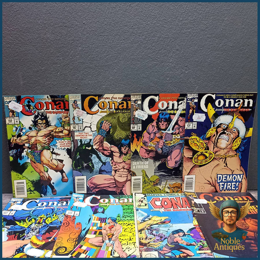 Vintage 1980s's Conan the Barbarian comic books Collection Set 2