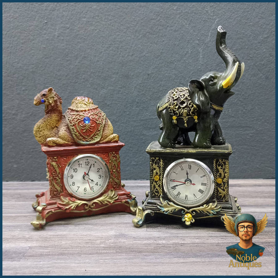 Working Ornamental Vintage Style Clocks
