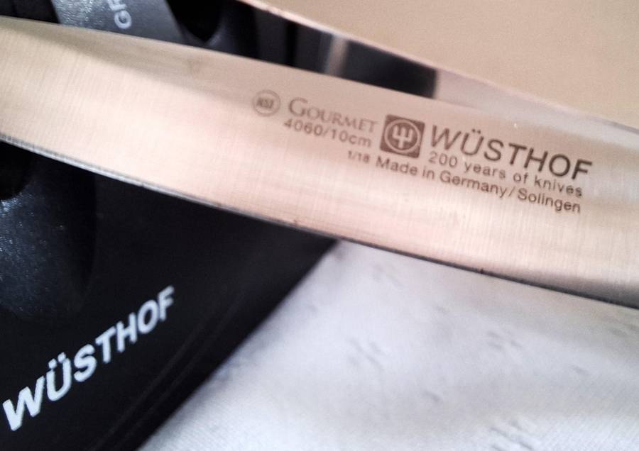 Wusthof Knife Set Gourmet - 3-piece (Chef's knife, Paring knife and Sharpener)