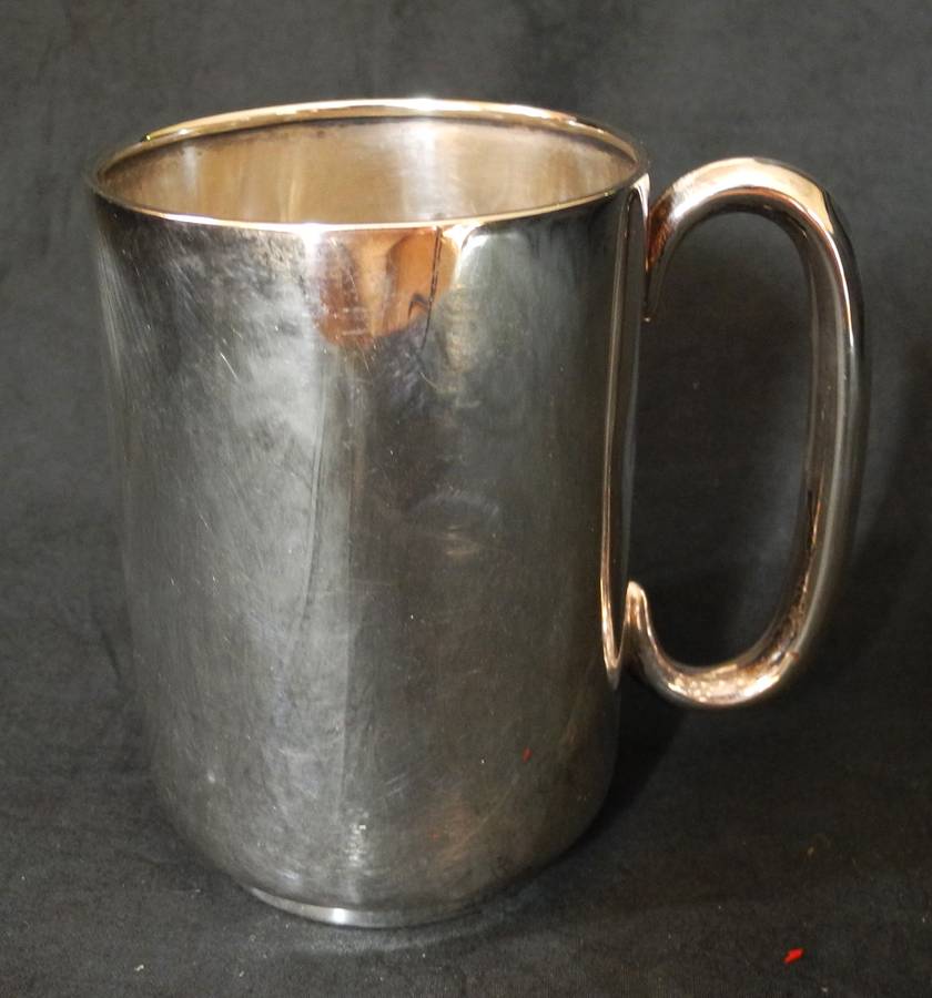 Antique Sterling Silver Cup - 1907