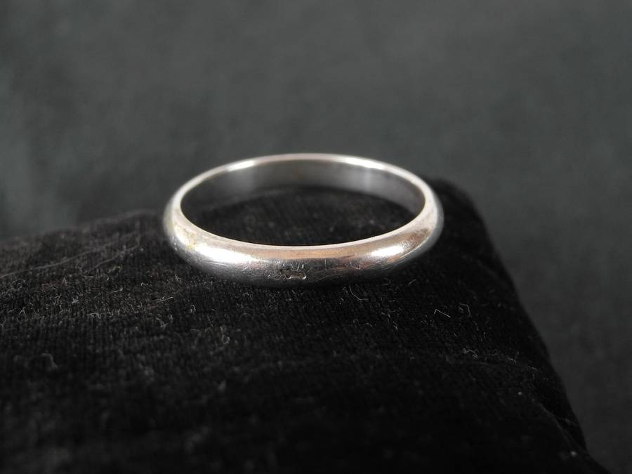 Vintage Norwegian Silver Ring (3.7g)
