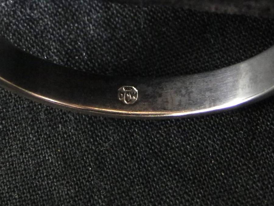 Vintage Norwegian Silver Ring (3.7g)