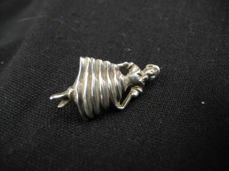 Vintage Sterling Silver Screw Back Earrings (925)