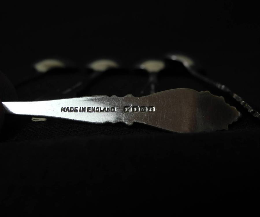 Vintage Silver Plated Boxed Teaspoon Set, made in England