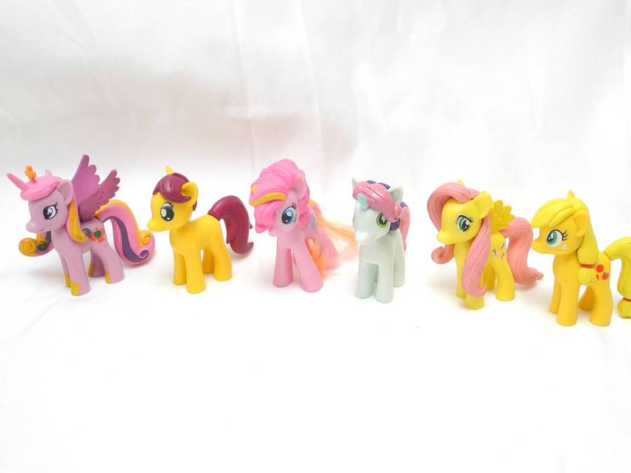 My Little Pony Friendship is Magic Blind Bag Figurines- Lot of 6