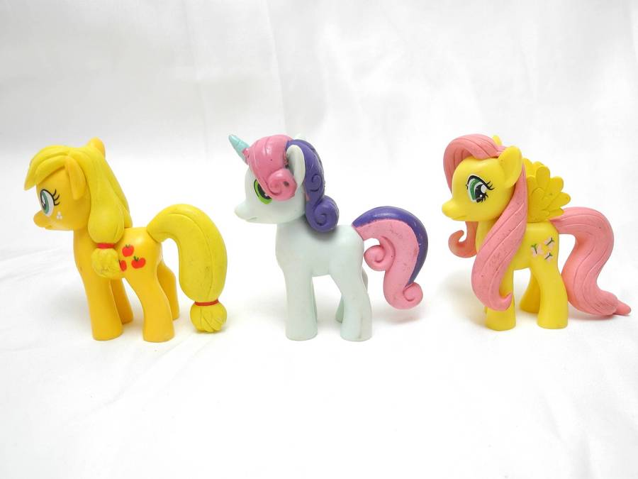 My Little Pony Friendship is Magic Blind Bag Figurines- Lot of 6
