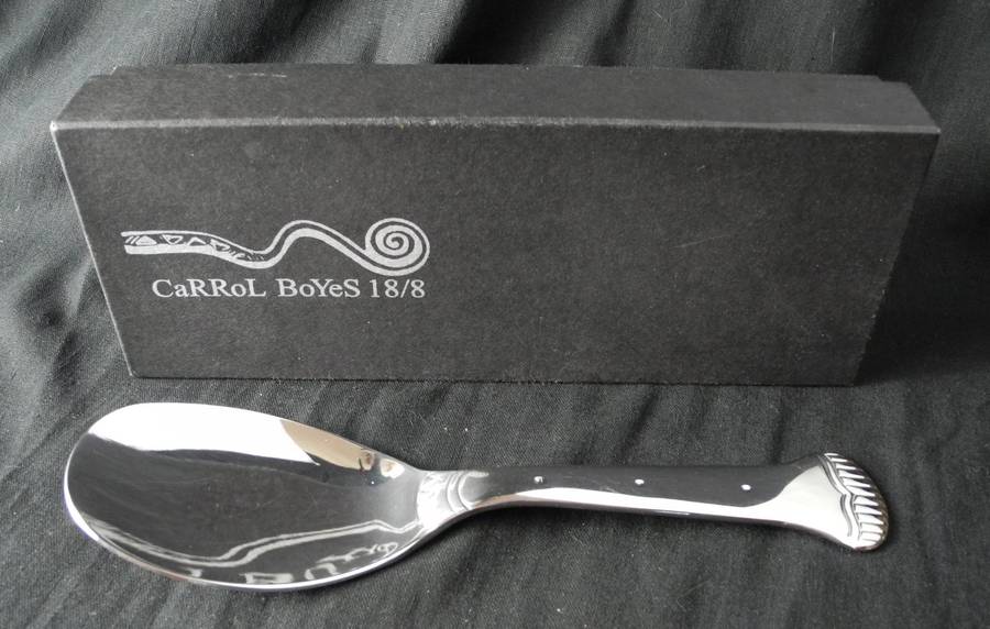 Carrol Boyes Large Stainless Steel Serving Spoon