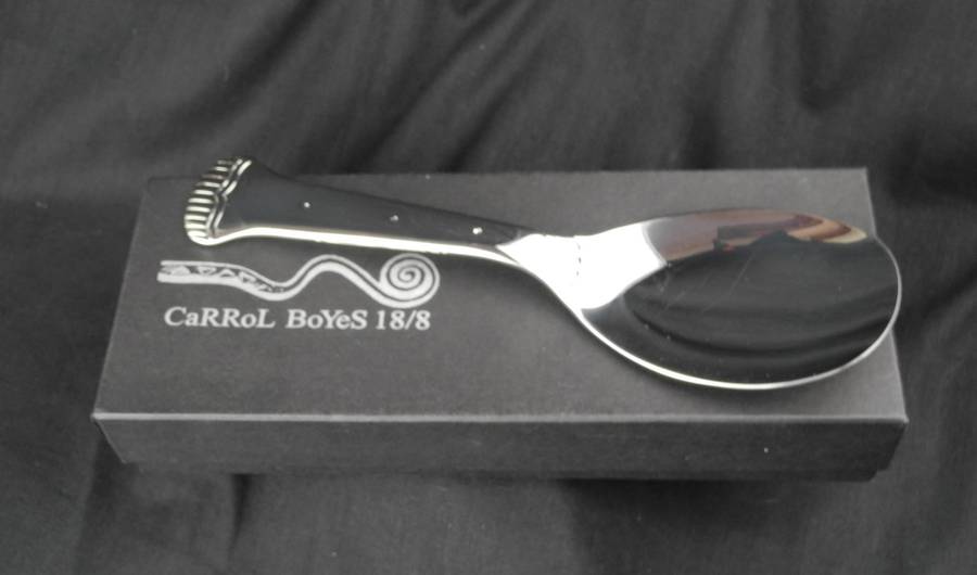 Carrol Boyes Large Stainless Steel Serving Spoon