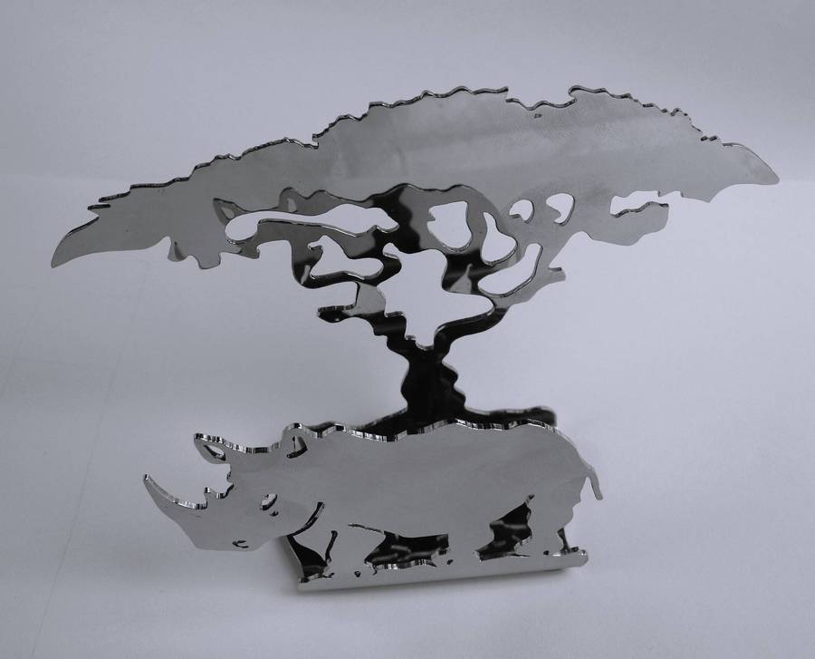 Carrol Boyes Rhino Business Card Holder