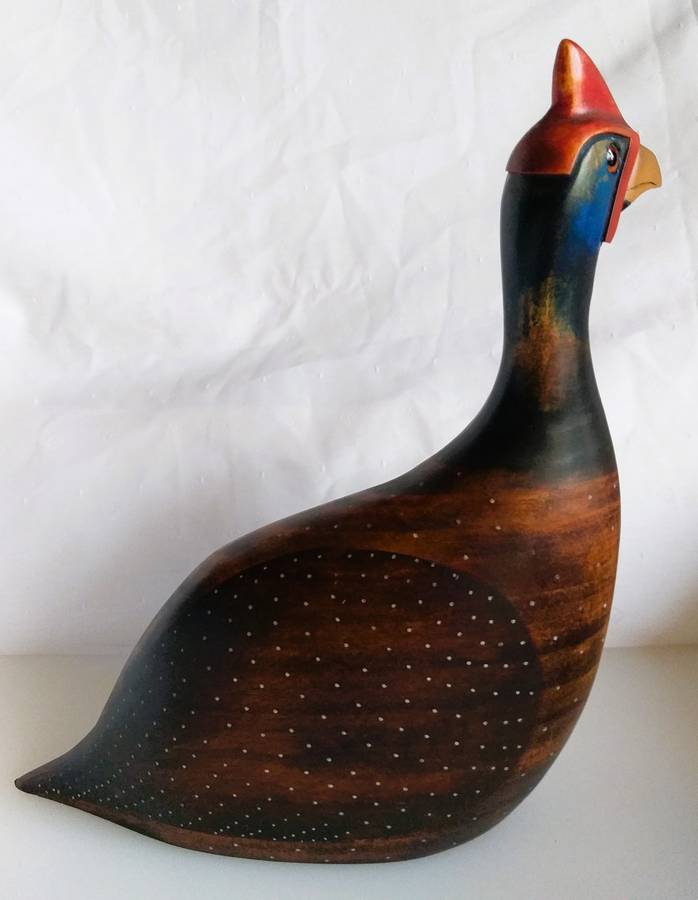 Feathers of Knysna - Wooden Carved Bird
