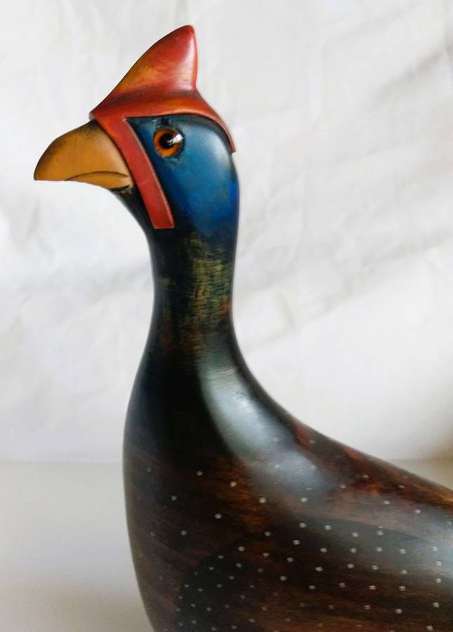 Feathers of Knysna - Wooden Carved Bird