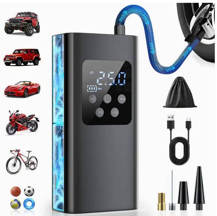 Cordless Tyre Pump - Rechargable