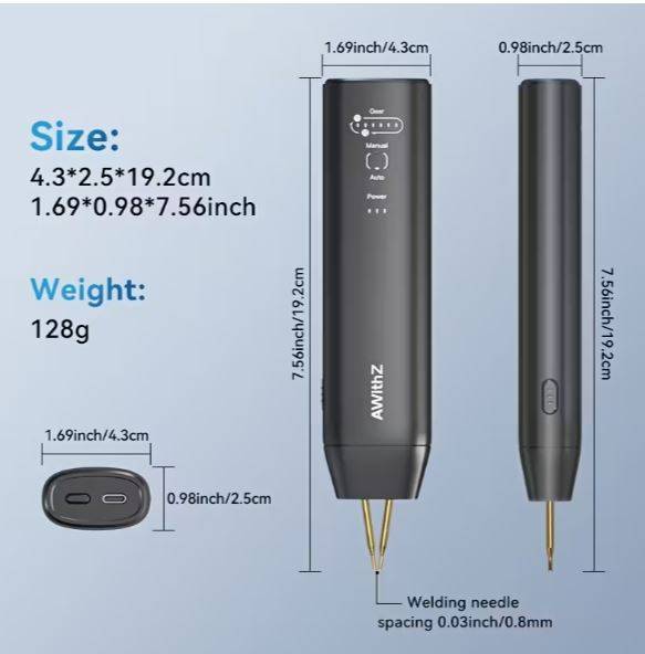 Mini handheld spot welding machine, household portable welding equipment, adjustable levels