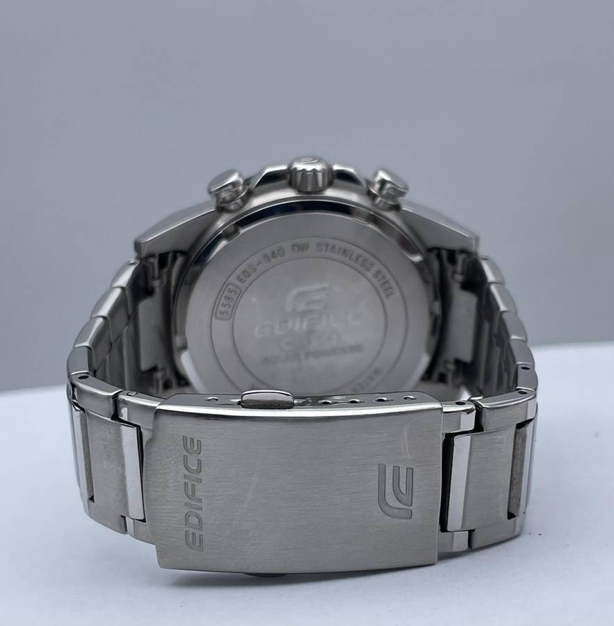 Casio Edifice Solar powered chronograph