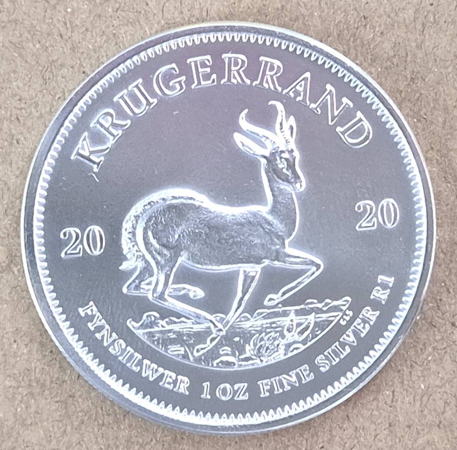 2020 1 oz Silver Krugerrand Bullion Coin