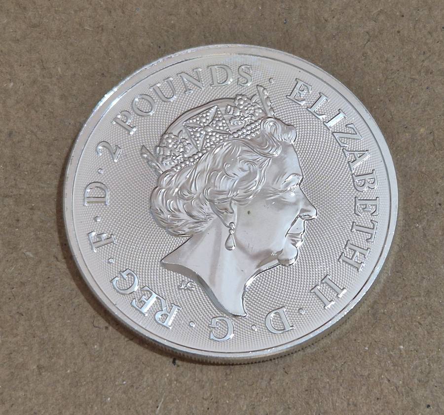 2021 Royal Arms Silver Coin 1oz