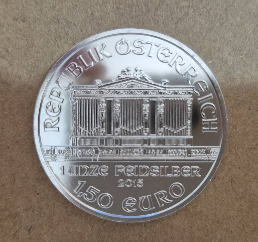 Austrian Silver Philharmonic Coins (Various Dates)