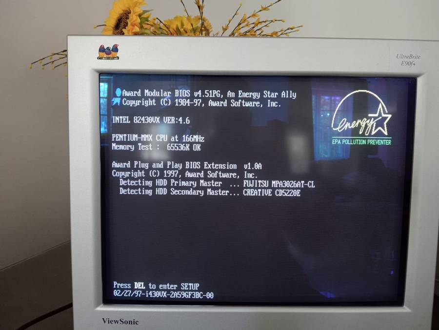 Pentium 1 vintage pc
