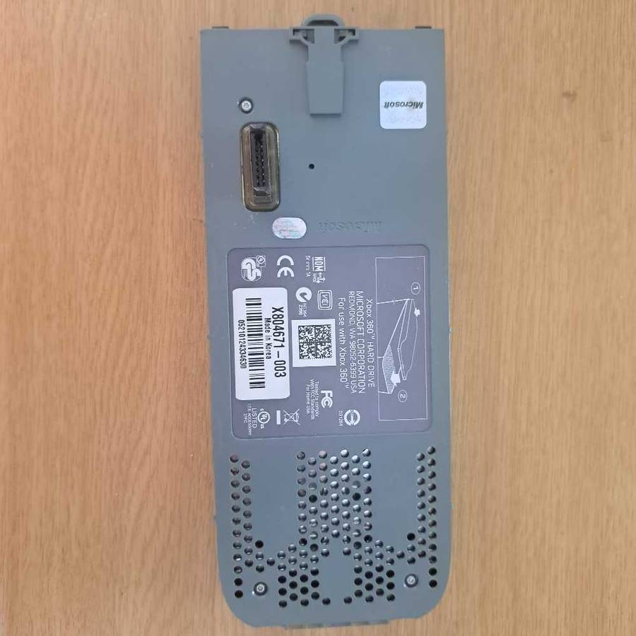 Original Xbox 360 Hardrive casing with hardrive