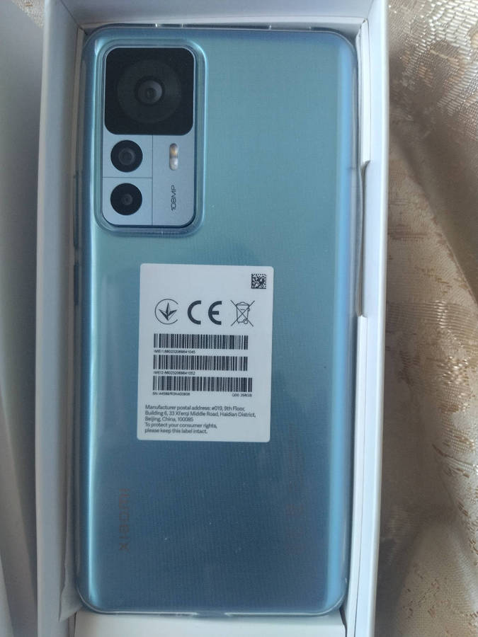 BARGAIN 5G CELLPHONE XIAOMI 12T  256GB RAM/ 8GB ROM