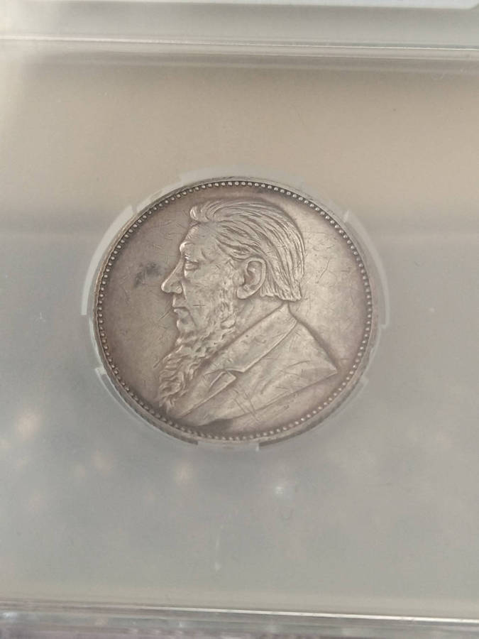 **ZAR** 1892**SILVER SHILLING**SOUTH AFRICA