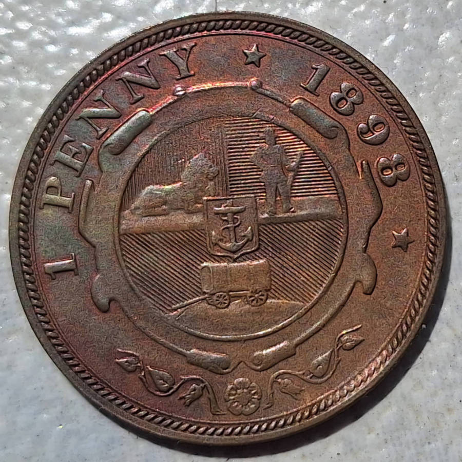 *1898**SOUTH AFRICA**Z.A.R. PENNY*