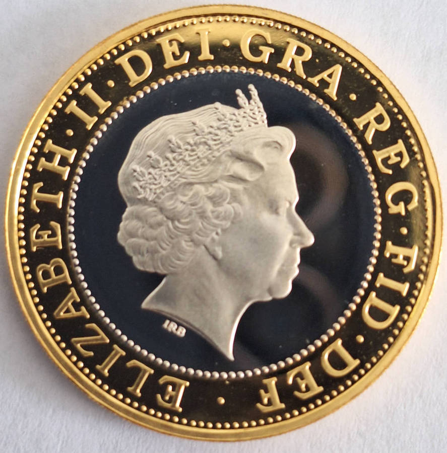 SILVER GREAT BRITAIN 1997-1998 £2 PROOF TWO COIN PROOF SET
